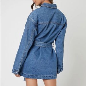 Never worn Jean Jacket with belt